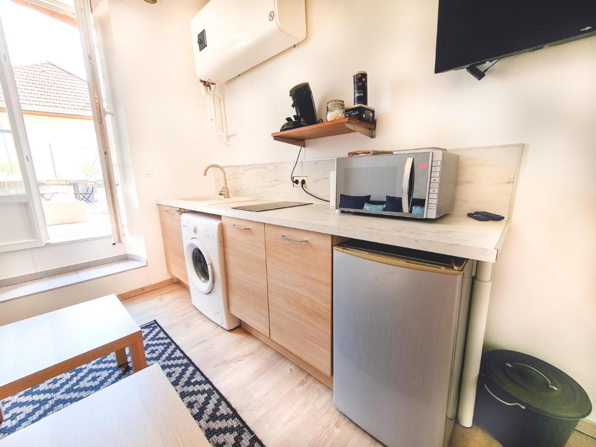 La Terrasse - Appartement Cosy Et Parking A Grenoble Exterior foto